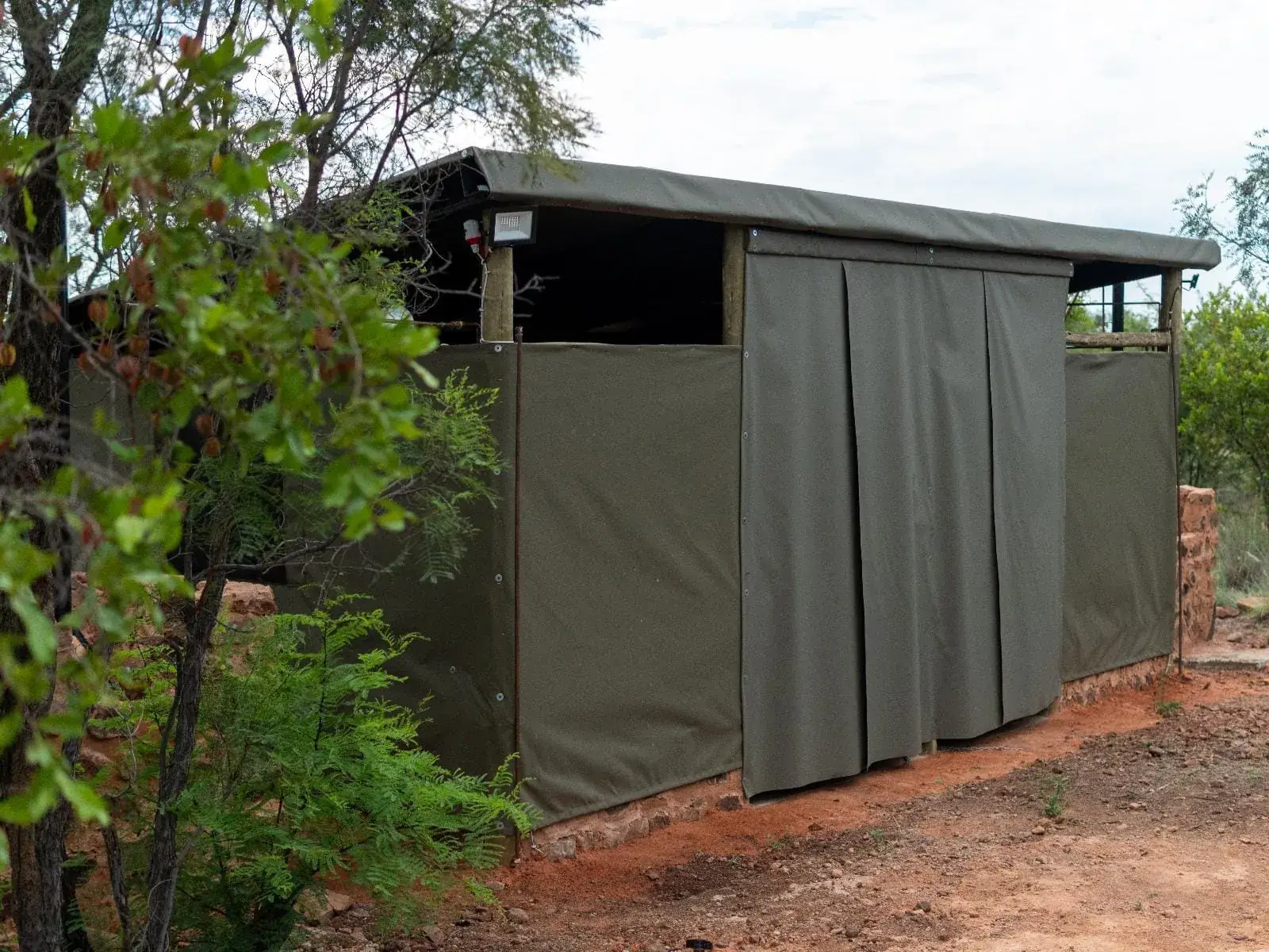 Semi off-grid bush cabin