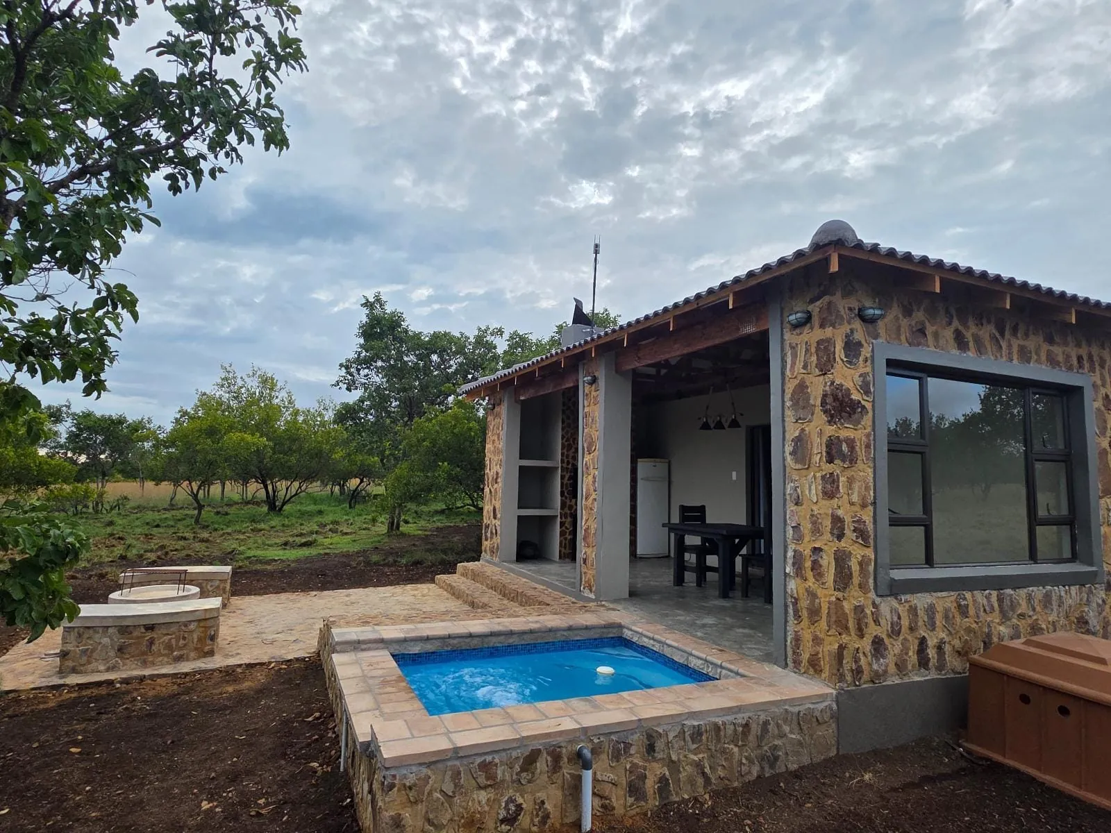 Klipdrift Sands lodge scene