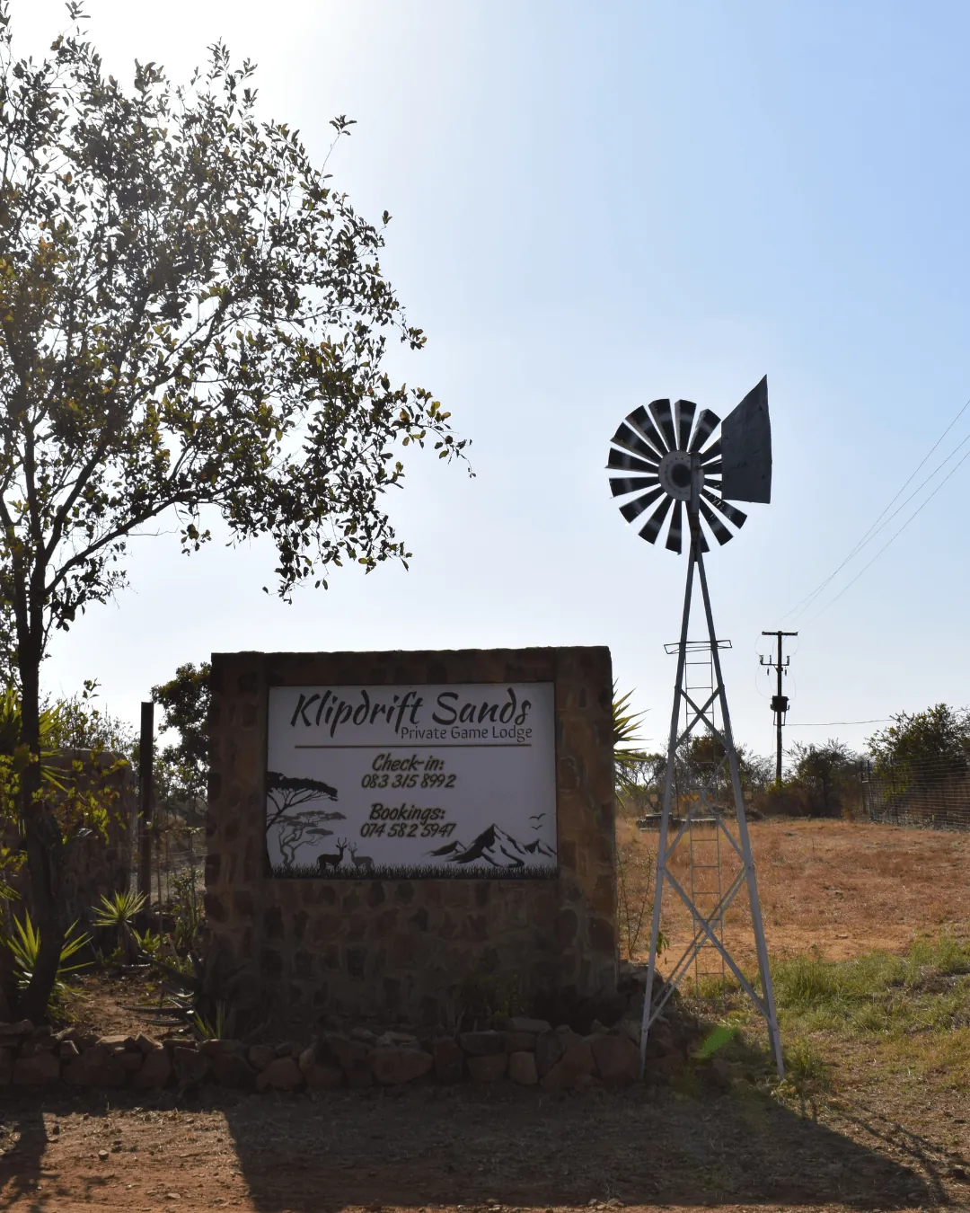 Lodge entrance